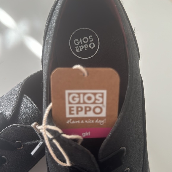Shoes for Girls Gioseppo Collection black glitter size 37 back to school - Picture 3 of 8